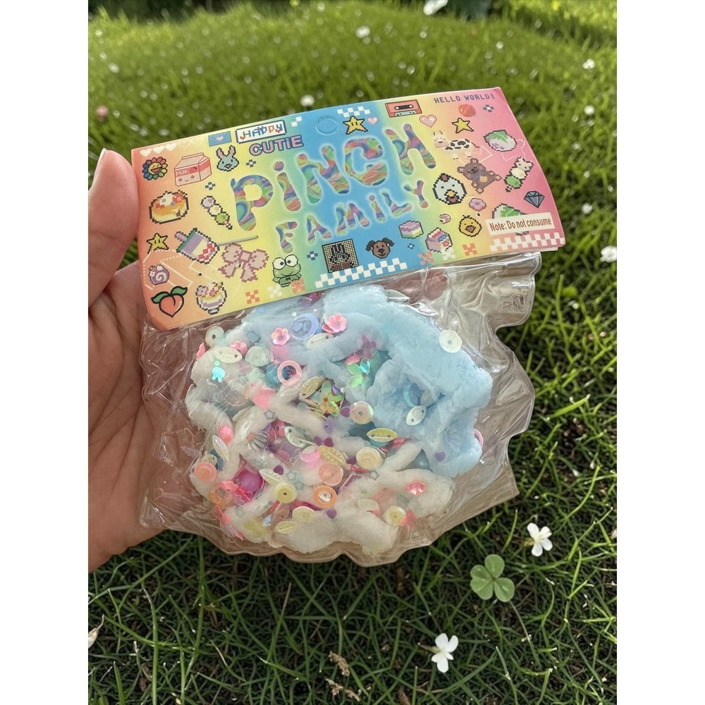 Taba Squishy Bundle 4pc Kawaii Fidget Toys Dog Strawberry Cat Paw Pinch Family - Picture 2 of 5